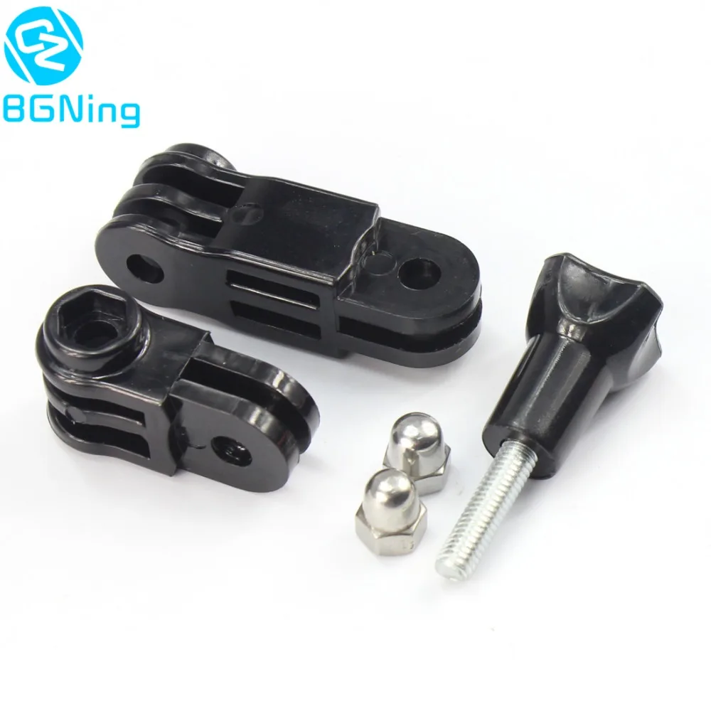 

Portable Active Connector Mount Adapter Short Screw 3 way Pivot Arm for Gopro Hero 3 + 4 5 Session /Yi /SJ /GitUp Action Cameras