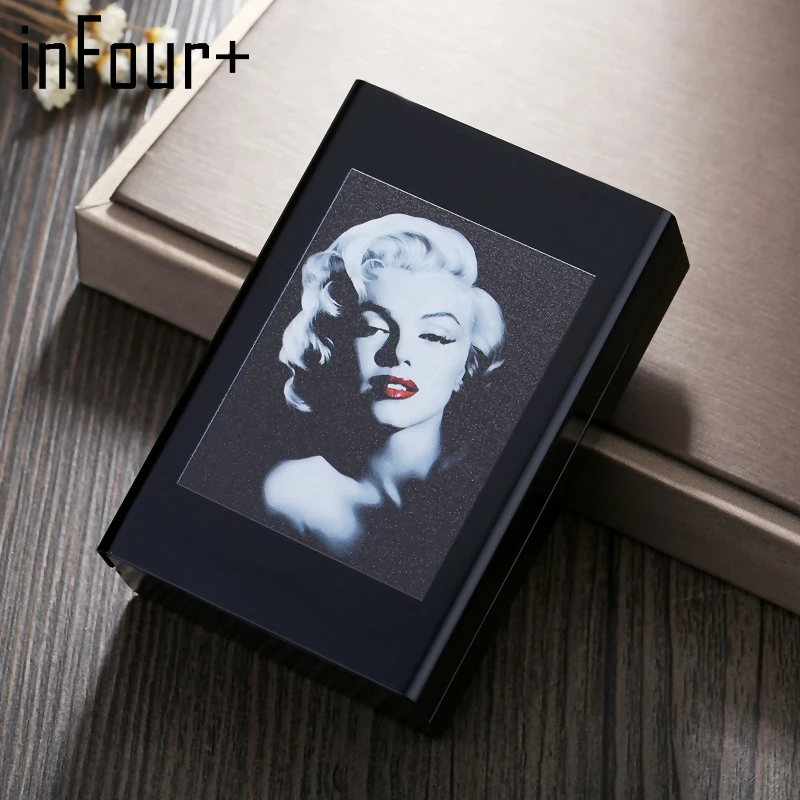 Marilyn Monroe Cigarettes Case Novelty Metal Cigarette Box Smoking