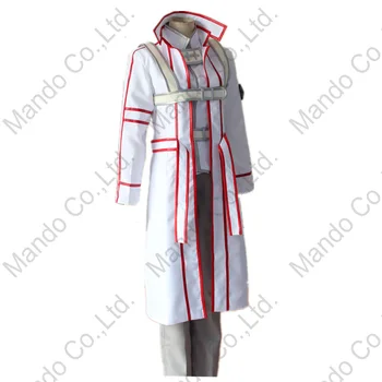 

Sword Art Online - Ordinal Scale Knights Of Blood KoB Kirito Asuna Yuuki Cosplay Costumes Uniform Suit Halloween Cosplay Outfit