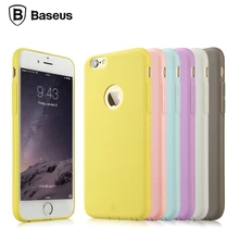 Baseus Мишу Серии Красочные ТПУ Защитный Чехол для iPhone 6 Ультра Тонкий Super Light Телефон Оболочки Дом Женщины Дело