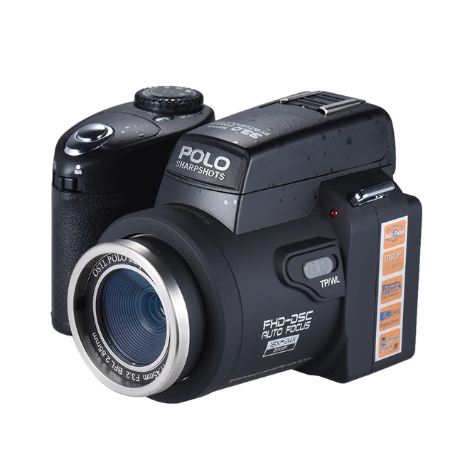 Sharpshots Auto Focus Digital Camera 33MP 1080P 30fps FHD