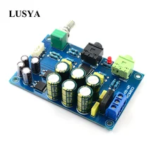 Lusya TPA6120 усилитель для наушников плата HIFI TPA6120A2 энтузиаст наушники AMP Amplificador DIY/Готовая