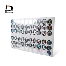 Индивидуальные печатные наклейки с лазерной голограммой один раз или постоянное использование 10000 шт Лот