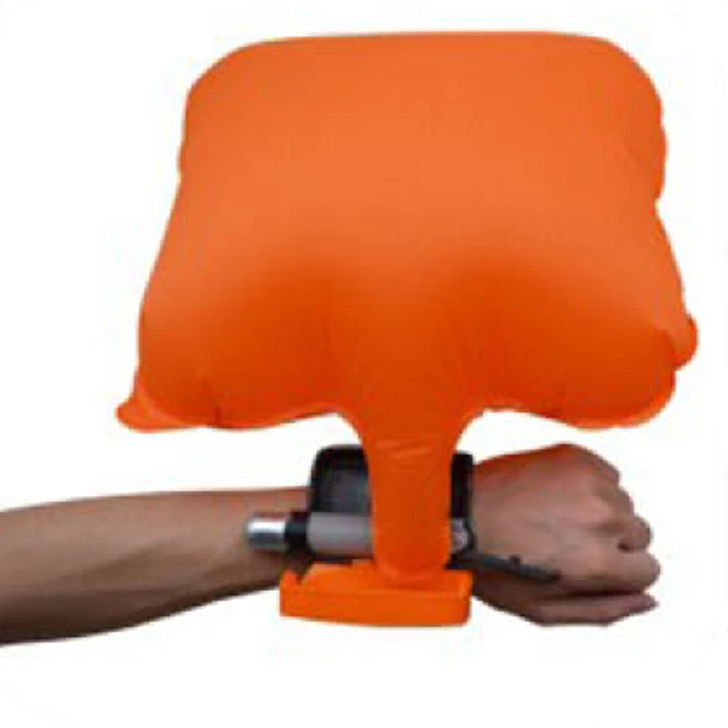 Портативный надувной воздушный мешок с 4 шт из углекислого газа стальной цилиндр для наружного водный спорт спасательный прибор