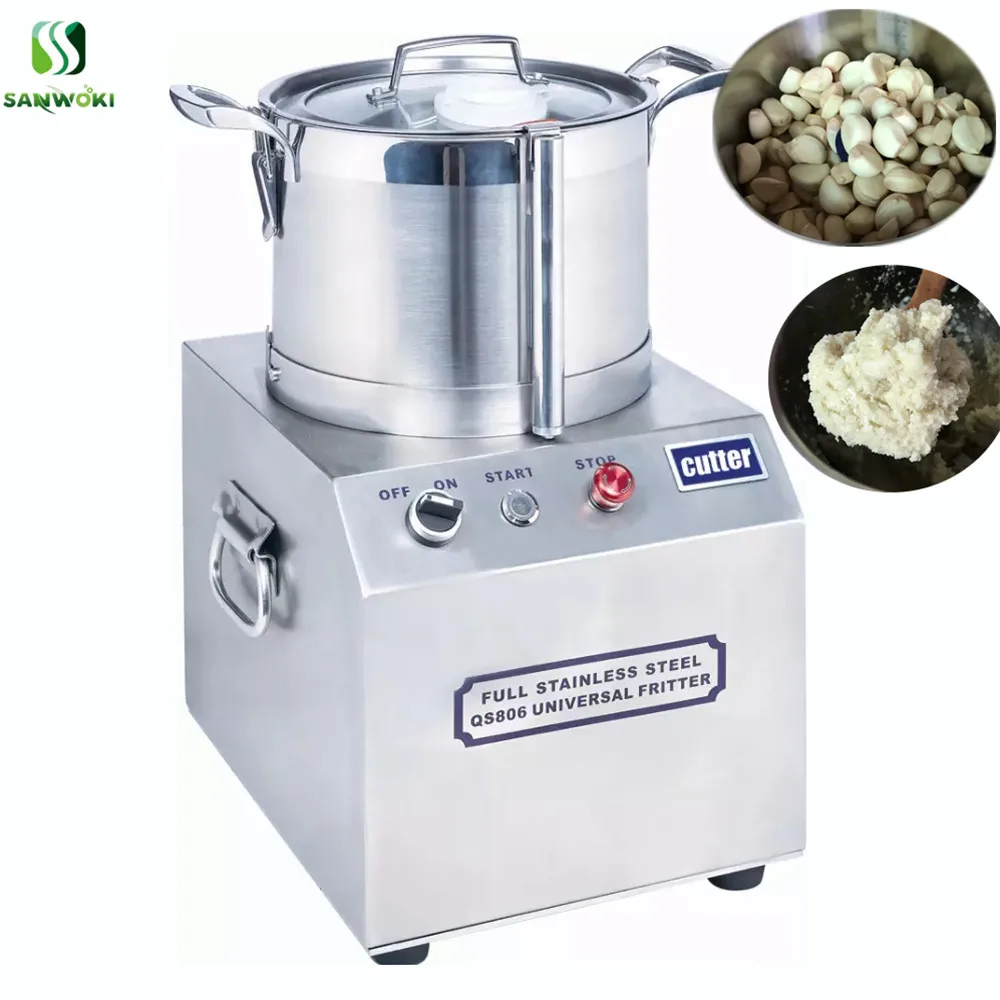 

6L Ginger Chopper Garlic meat chili cutter/Meat vegetable cutter/High-speed meatball beating machine/Vegetable chopping machine