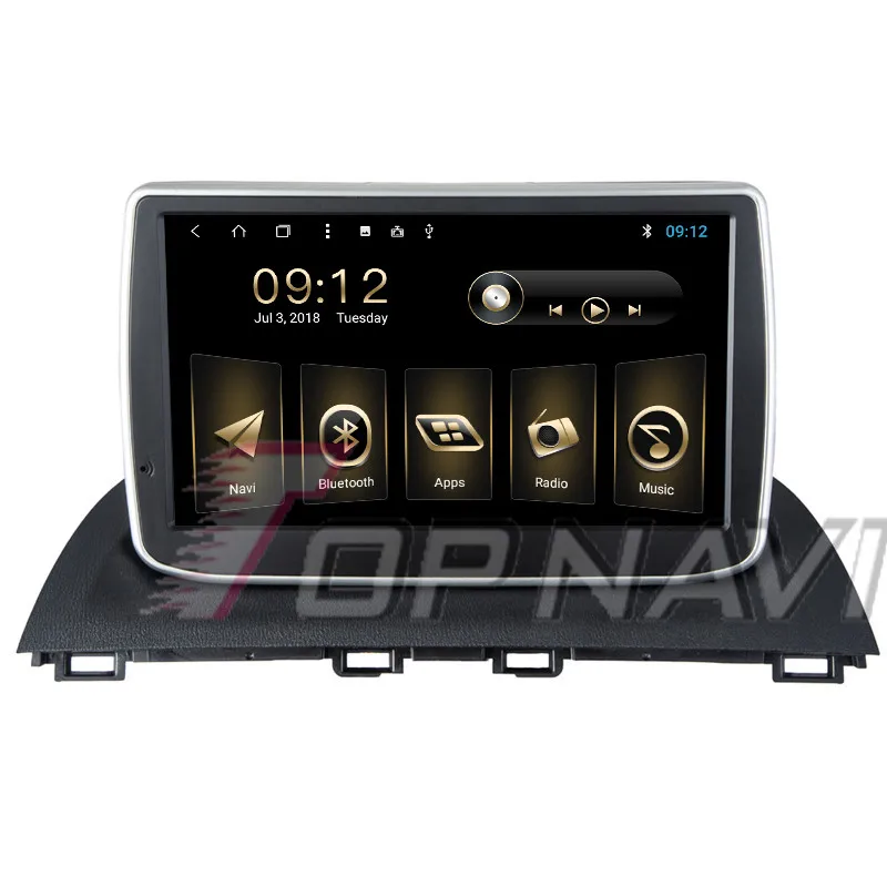Автомобильные ПК мультимедийные плееры для Mazda 3 Axela 2014 2015 2016 9 дюймов Android 8 1 Topnavi