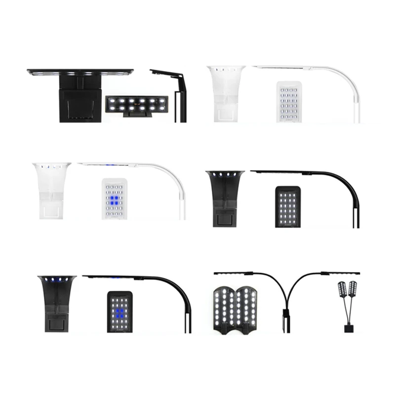 

Ultra-thin LED Aquarium Lamp Fish Tank Light X5 10W High Brightness Aquarium Fish Tan EU Plug long life-span