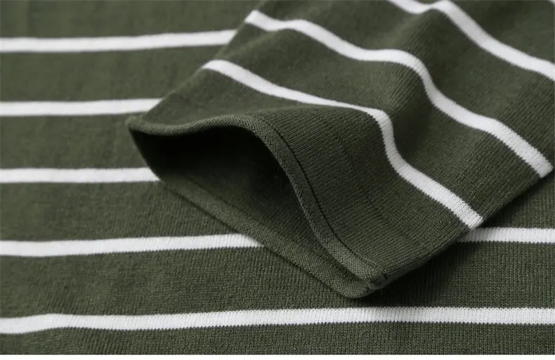 Autumn Sweater T Shirt Men Striped O Neck Male Sweater Pullovers Hight Quality Thin Knitted Tshirt 2018 Spring Winter Brand Muls-10