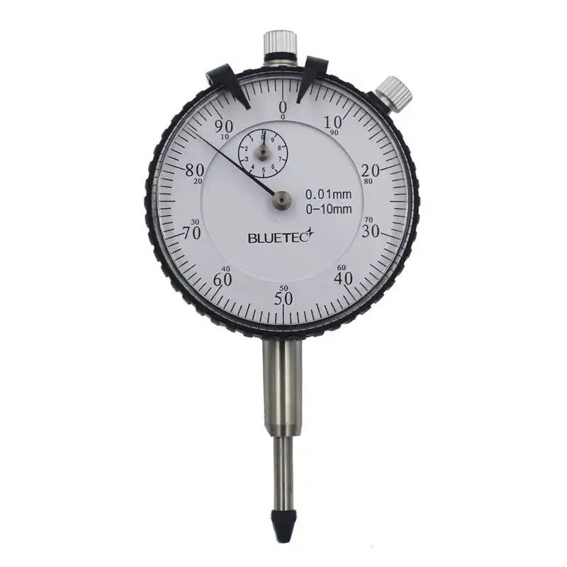 Dial Test Indicator Precision Shockproof Dial Indicator Gauge Measuring Tool 0.01MM Accuracy 0-10MM Dial Test Indicator Precision Shockproof Dial Indicator Gauge Measuring Tool 0.01MM Accuracy 0-10MM