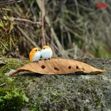EVERYDAY COLLECTION Garden Miniatures Figurines Birds Animal Action Figure Toys Ornament Acessories Resin Craft