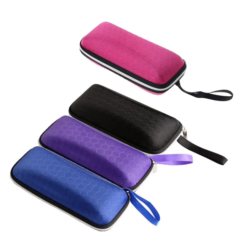 

Protable Rectangle Zipper Sunglasses Hard Eye Glasses Case Eyewear Protector Box F05