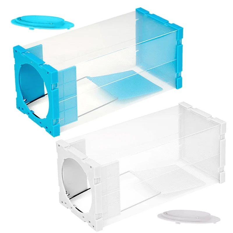 

Home Rat Traps Mouse Pest Animal Mice Rodent Repeller Catch Bait Transparent Box