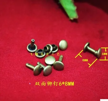 

Hardware supplies 6MM*6MM rivet garment accessories DIY hand rivets