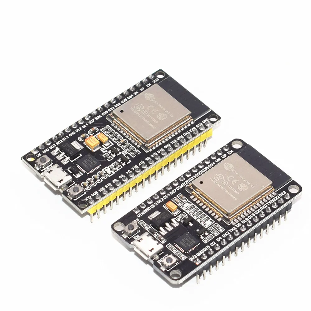

ESP-32 ESP32 Nodemcu Wireless WiFi Bluetooth Development Board 2.4GHz CP2102 Micro USB Dual Core Module Nodemcu Similar ESP8266