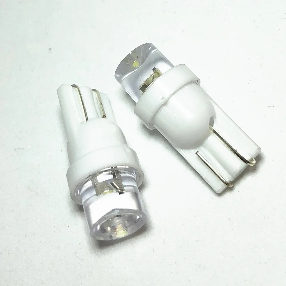Car led car lights 10PCS T10 LED 194 168 SMD For W5W Led White LED Wedge Side Bulbs Lamp 12V Parking Bulb Car External Clearance Lights
