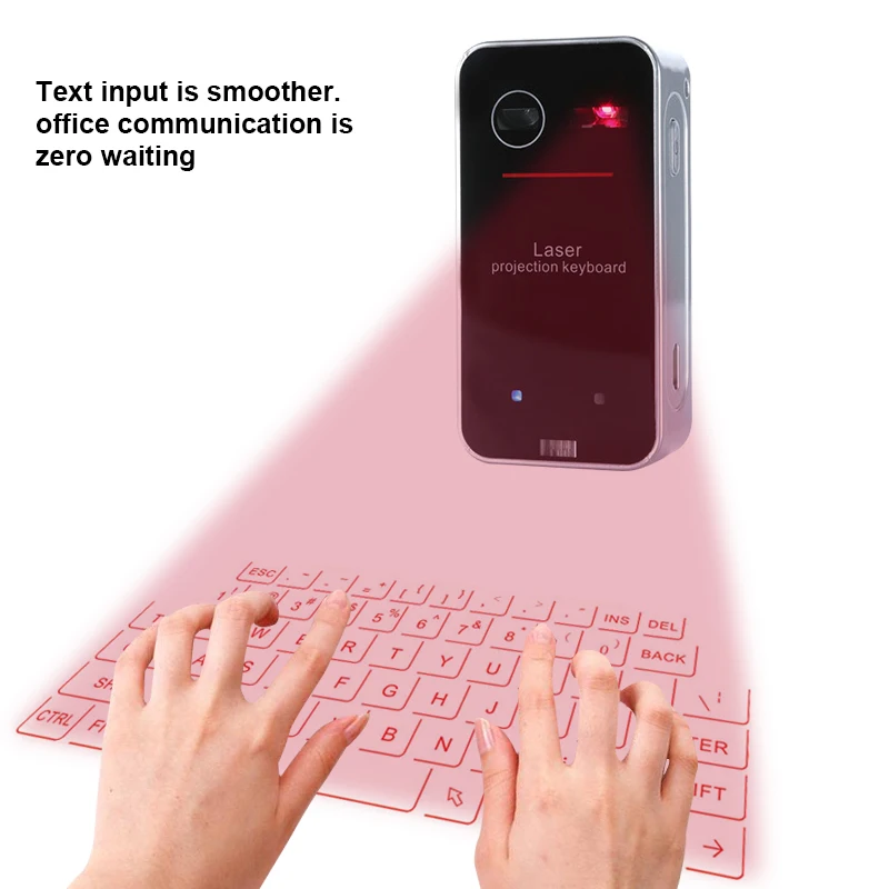 IKSNAIL Bluetooth лазерная клавиатура беспроводная Виртуальная проекционная
