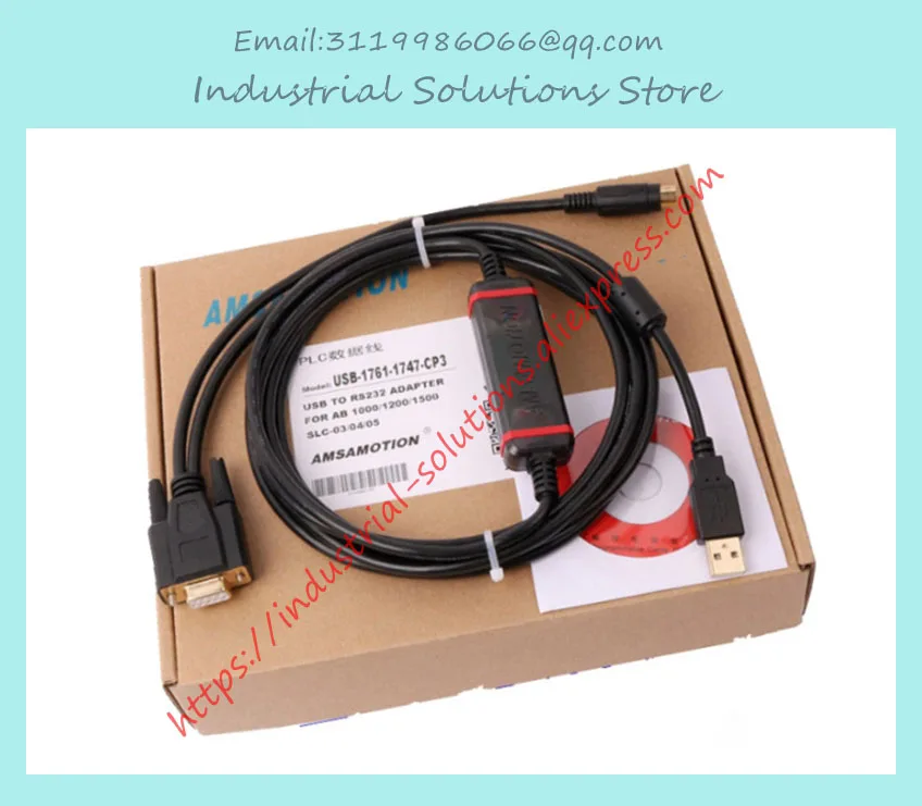USB 1747 CP3 1761 Кабель для программирования AB ПЛК серии Новый|Кронштейны| |