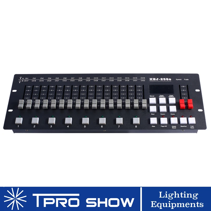 Dmx контроллер 256CH Dmx 512 сценический светильник консоли Dj оборудование для пучка движущихся головного светодиодный Par Светильник Par DJ контроллер