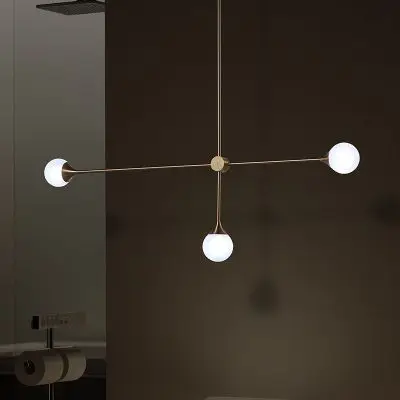 

Modern Glass Pendant Light Nordic Dining Room Kitchen Light Designer Hanging Lamps Avize Lustre Lighting kitchen dining bar