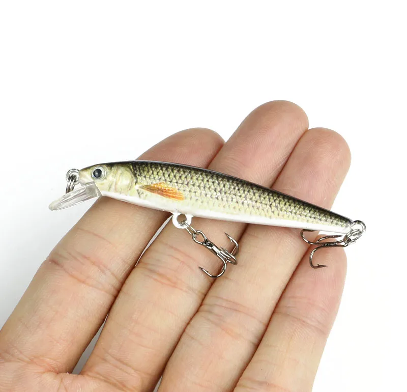 Mini Minnow Fishing Bait 6.5cm 2.7g Lifelike Minnow Bait Swimbait
