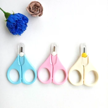 

3pcs Random Color Practical Daily Baby Nails Scissors Lovely Mini Clipper Trimmer Baby Nail Care