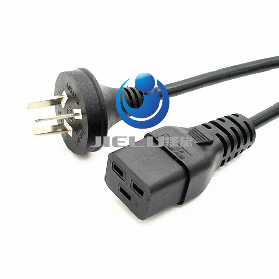 

10 PCS,16A,AU 1.8m IEC C19 to 3-Prong Plug AC Power Cable Lead Cord Adapter Generic,