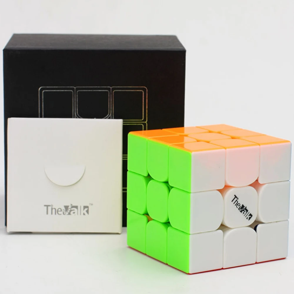Valk3 скорость QiYi Профессиональный Mofangge стандартный размер 3 слоя 3x3x3 магические
