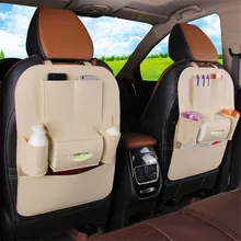 Универсальная автомобильная сумка для хранения на заднее сиденье Органайзер коробка войлочные чехлы держатель заднего сиденья мульти-контейнер с карманами укладка укладки