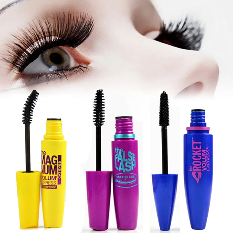 

Black Mascara Eyes Makeup Waterproof Lengthening Eyelash Thick Curling Eyelashes Rimel Volume Express Mascara