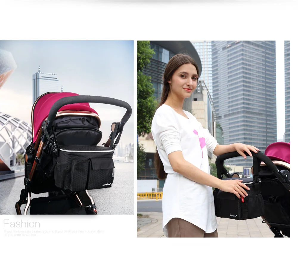 Новое поступление детская коляска мешок Термальность изоляции сумка для мам пеленки мешки Водонепроницаемый сумка для смены