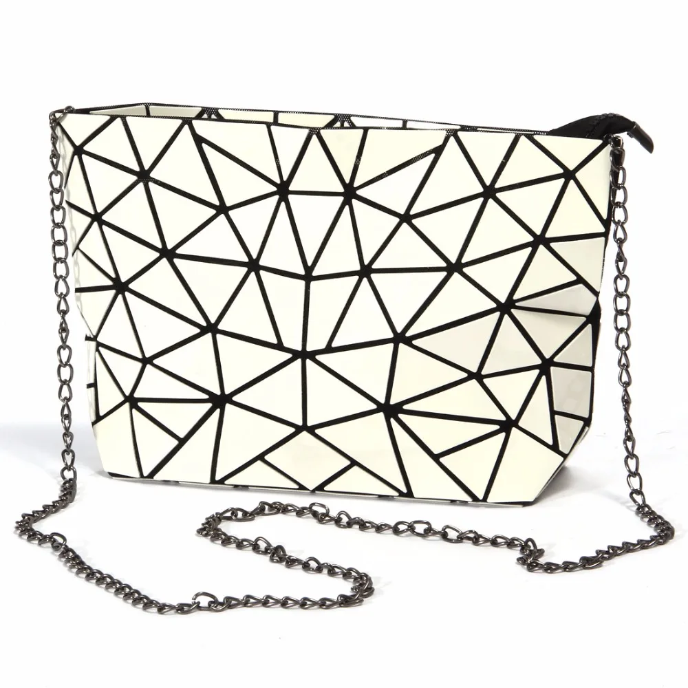 Buy Lacquer Geometric Women Handbag PU Leather