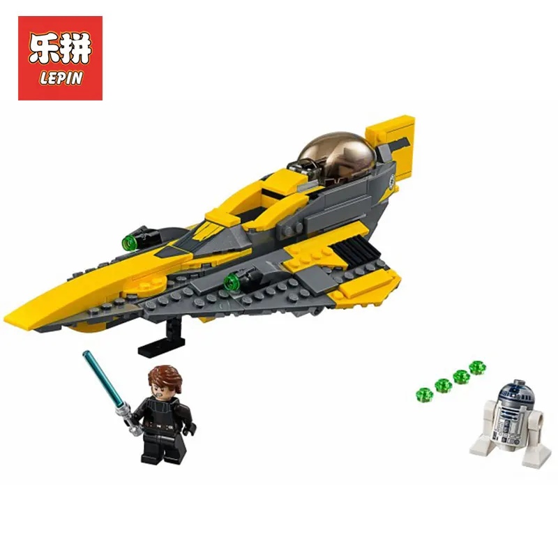 

New Lepin 05144 STAR WARS Series Compatible Legoing 75214 Anakin's Jedi Starfighter Buidling Blocks Bricks Educational Kids