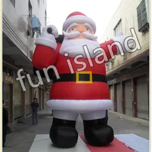 Надувные Рождество украшения, гигантские надувные Санта