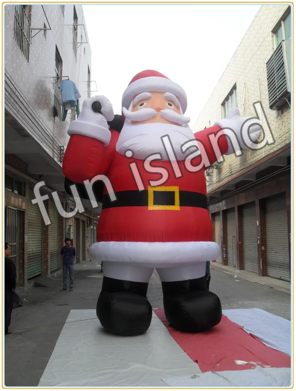 Free shipping inflatable Christmas decoration ,giant inflatable santa