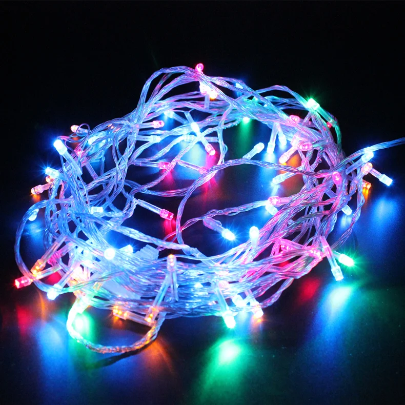 colorful 10m 50 led holiday LED String light fairy garland Christmas