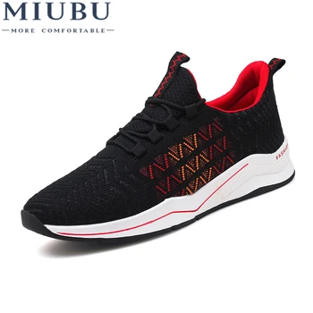 

MIUBU Hot Brand Light Flats Shoes Men Superstar Sneakers Mesh Lace-up Mens Luxury Casual Male Chaussure Homme Breathable Tenis