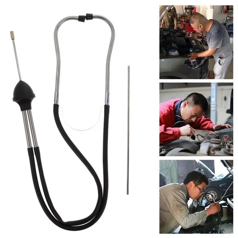 

Youwinme Car Diagnostic Tools Engine Block Stethoscope Automotive Detector Auto Tester Hearing Analyzer