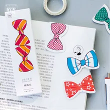 Z13 30 шт./упак. Kawaii, с украшением в виде Цветной в сложенном виде закладка для книги школьные канцелярские товары канцелярские Сообщение Письменная карточка; подарок для девочки