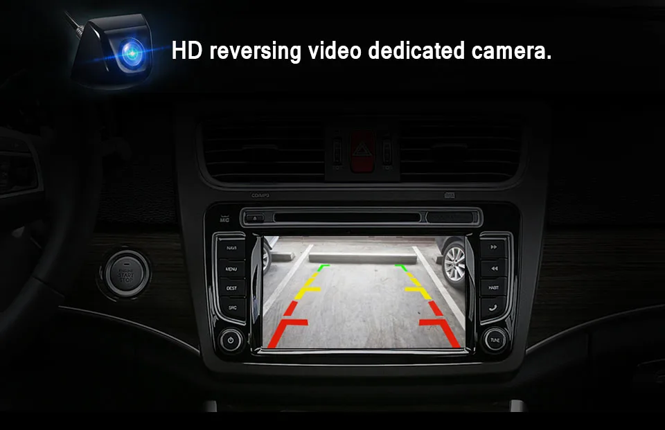 ANLUD Parking Cameras Car Rear Front View Reverse Assistance Backup Parking Monitor Universal Auto Camera Night Vision System (3)