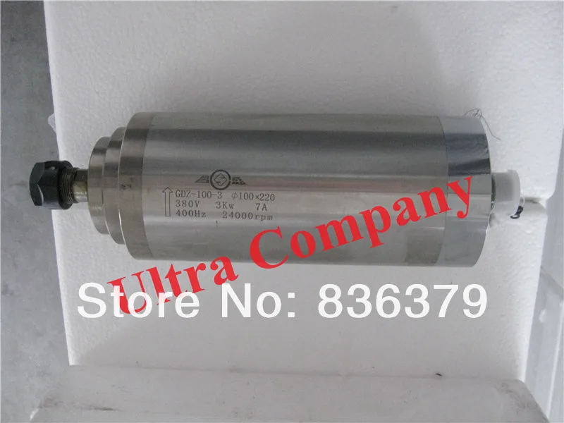 4pcs bearing 7005CP4 2 7003CP4 2 3kw 100mm spindle motor ER20 cnc spindle ER20