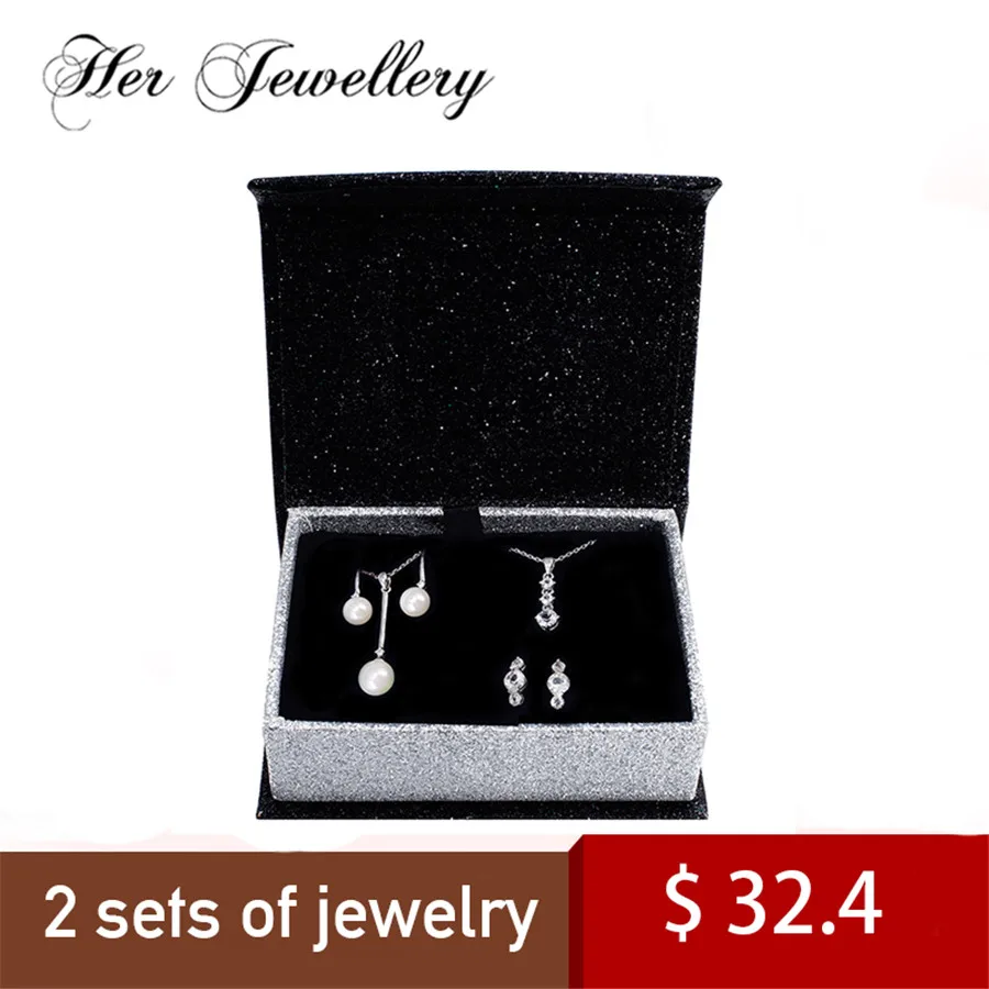 earring and necklace