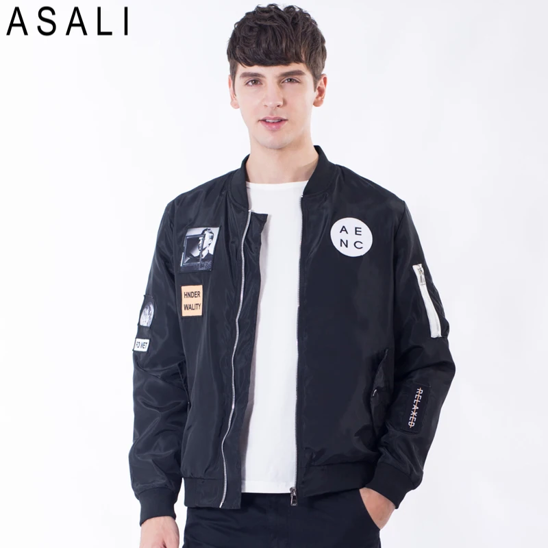 Men's Windbreakers 2016 New Men's Bomber Jacket Coat