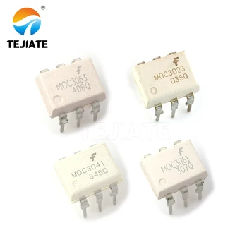 

10PCS MOC3061 Controllable Photocoupler Direct Interpolation MOC3041/3023/3063 Packaged DIP6 3021 MOC3022
