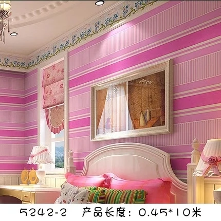 

3D Bedding Room Waterproof Wall Sticker Home Decor PVC Self Adhesive Wallpaper for Girl Kids Room