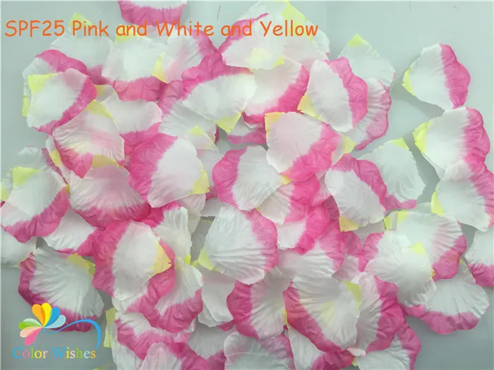 SPF25 Pink and White and Yellow