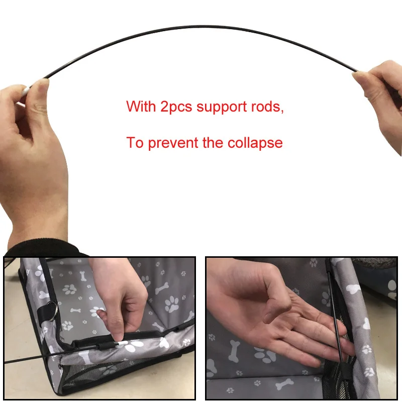 Pawstrip, 11 цветов, переноска для домашних животных, корзина для сидения в автомобиле, маленькая собака, сиденье-бустер для путешествий, сумка-переноска для собак, гамак для кошек, 40*30*25 см