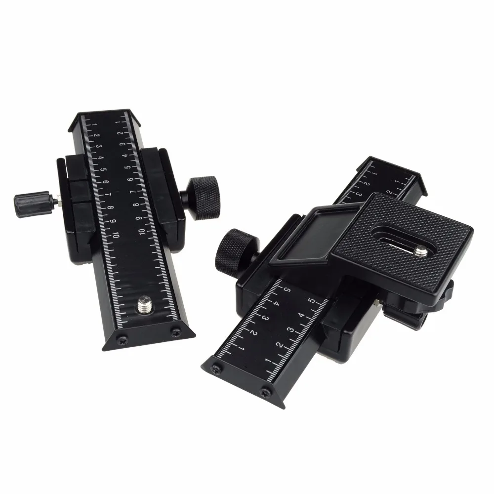 4 way Macro Shot Focusing Rail Slider for SLR DSLR DC 4 way Macro Shot Focusing Rail Slider for SLR DSLR DC