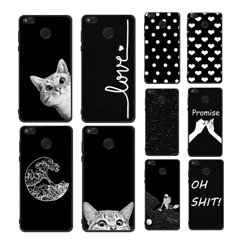 Phone Case For Xiaomi Redmi 4X Soft Silicone TPU Protective Back Cover Cases 4 X Shell Fashion Ultra Thin Coque |