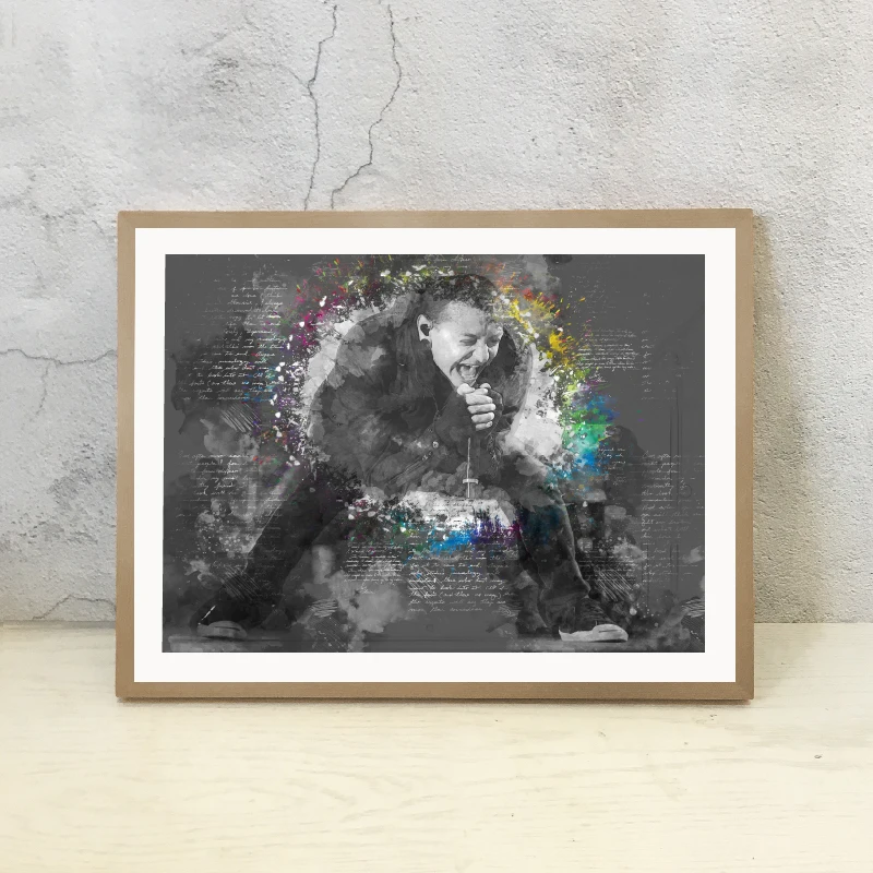 Chester Bennington Art Prints Home Wall Decor