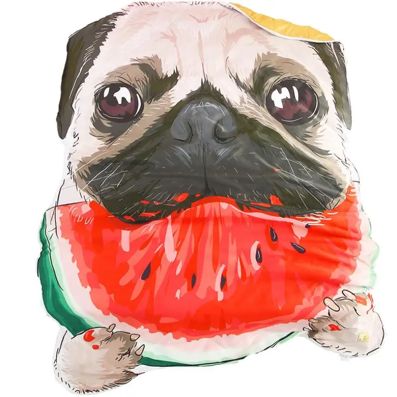 

3D Funny Bulldog Blanket Big Size Pugs Printed Sofa Bed Throw Blanket Kid Adult Warm Winter Blanket Plaid Quilt Weighted Blanket